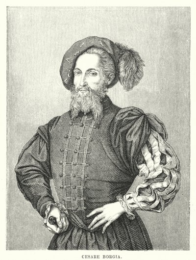 Cesare Borgia by Raffaello Sanzio Raphael